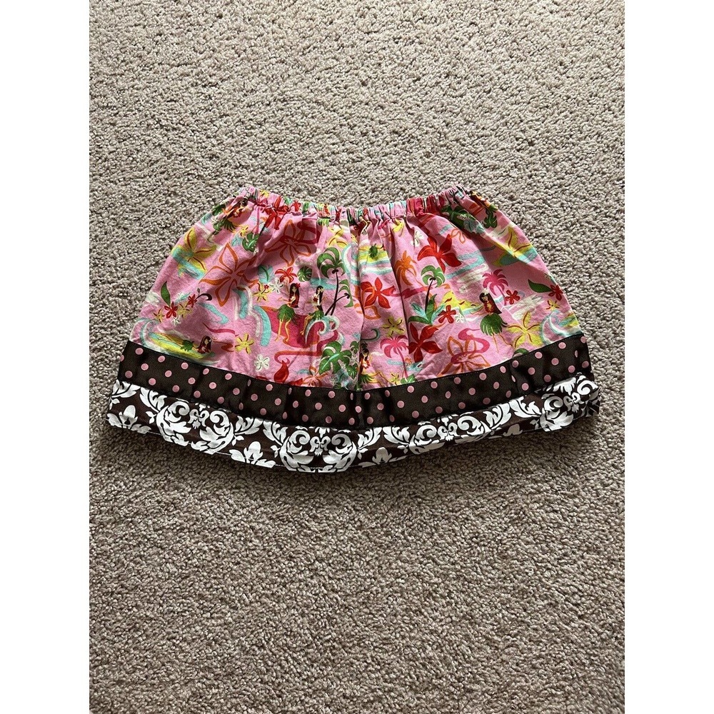 Happy Honu Maui Skirt Girls Pink Hawaiian No Size